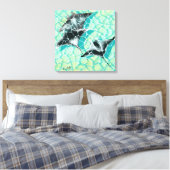 GB Print on canvas Manta Rays Leinwanddruck (Insitu (Schlafzimmer))