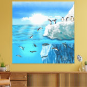 GB Print on canvas pinuine  Leinwanddruck (Insitu (Wohnzimmer))