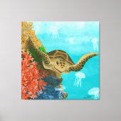 GB Print on canvas turtle Leinwanddruck (Vorderseite)