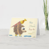 GB School enrollment card, lovingly hand-drawn gir Karte (Vorderseite)