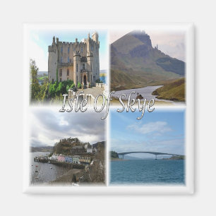 GB * Schottland - die Insel Skye Magnet