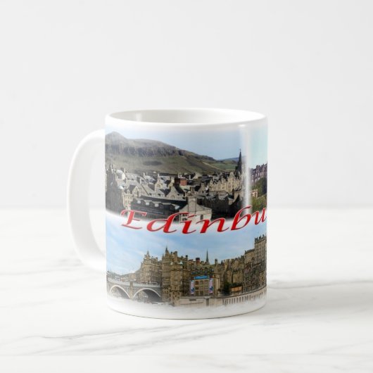 GB Schottland - Edinburgh Kaffeetasse (Vorderseite Links)