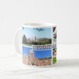 GB Swindon ^ Stadtzentrum - Eisenbahnmuseum - Stad Kaffeetasse