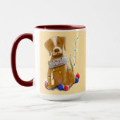 GB Thermal mug dog Tasse (Links)