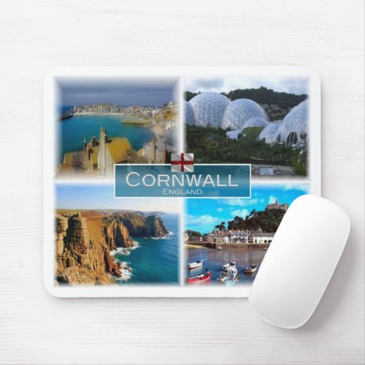 GB Vereinigtes Königreich - England - Cornwall Mousepad (Mit Mouse)