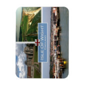 GB Vereinigtes Königreich - England - Isle of Wigh Magnet (Vertikal)