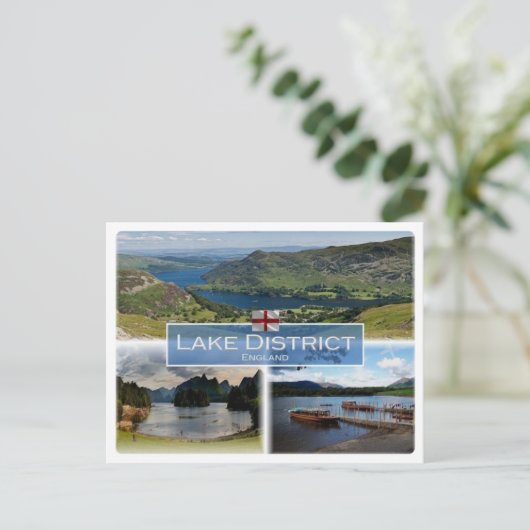 GB Vereinigtes Königreich - England - Lake Distric Postkarte (Stehend Vorderseite)