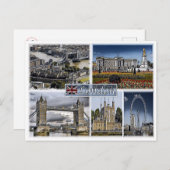 GB ^ Vereinigtes Königreich - England - London Postkarte (Vorne/Hinten)