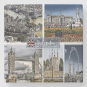 GB ^ Vereinigtes Königreich - England - London Steinuntersetzer (Vorderseite)