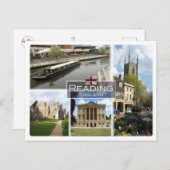 GB Vereinigtes Königreich - England - Reading Postkarte (Vorne/Hinten)