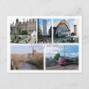GB Vereinigtes Königreich - England - Sheffield Postkarte