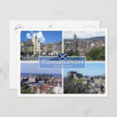 GB Vereinigtes Königreich - Schottland - Edinburgh Postkarte (Vorne/Hinten)