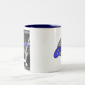 GBF Idiot-Wind-Tasse Zweifarbige Tasse (Mittel)