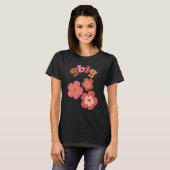 Gbig Big Little Sorority Family Matching Flowers R T-Shirt (Vorne ganz)