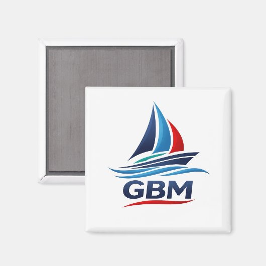 GBM Team Magnet (Vorderseite/Rückseite)