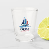 GBM Team shot glass  Schnapsglas (Vorderseite)