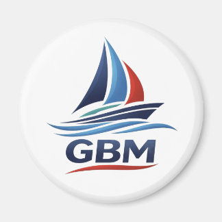 GBM-Team Standard, 5,7 cm Kreis Magnet