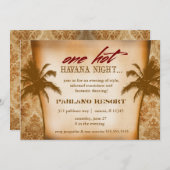 GC eine heiße Havanna-Nacht Einladung (Vorne/Hinten)