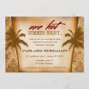 GC Eine heiße Sommernacht Einladung