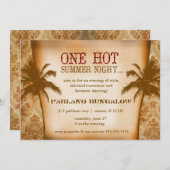 GC Eine heiße Sommernacht Einladung (Vorne/Hinten)