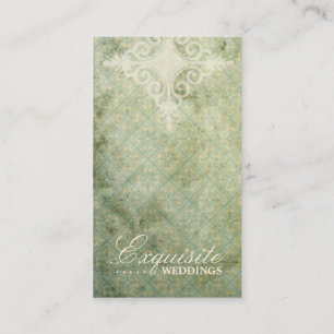 GC Exquisite Lime Vintage Visitenkarte