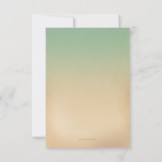 GC FOREVER IN LIEBE UAWG RSVP KARTE (Rückseite)