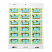 GC Greenhouse Chic Adressaufkleber (Vorne)