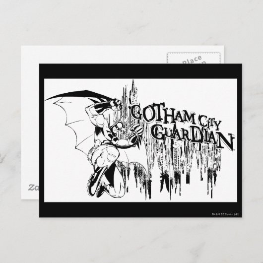 GC Guardian Zeichnend Postkarte (Vorne/Hinten)