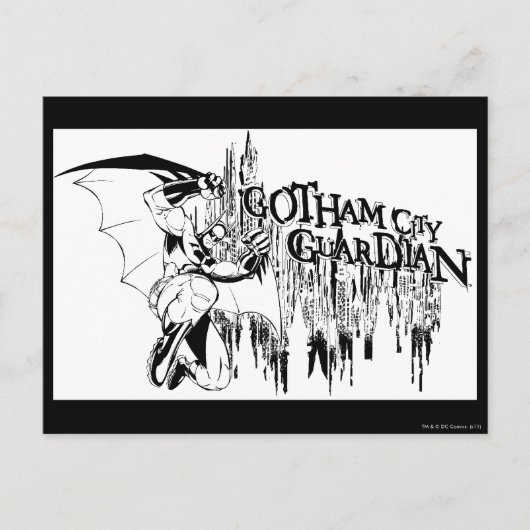 GC Guardian Zeichnend Postkarte (Vorderseite)