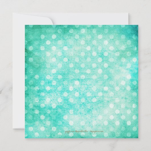 GC Magical Mermaid Invasion Glitzer Einladung (Rückseite)