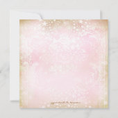 GC Magical Vintag Tiny Dancer Afroamerikaner Einladung (Rückseite)