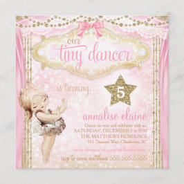 GC Magical Vintag Tiny Dancer Ballerina Einladung