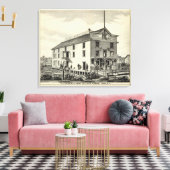 GC Ormerod, The Boat Builder, Asbury Park, NJ Leinwanddruck (Insitu (Wohnzimmer))