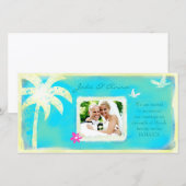 GC | Paradise Found Wedding Ankündigung (Vorne/Hinten)