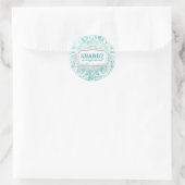 GC Shabby Vintag Türkis Sticker (Tasche)