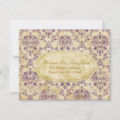 GC | Süßes UAWG | Raisin Postcard Style RSVP Karte (Vorderseite)