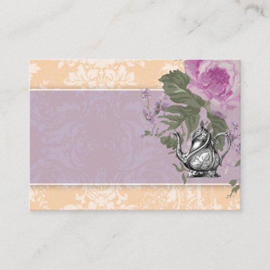 GC Vintag Tee Party Platzkarte (Vorderseite)