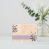 GC Vintag Tee Party Platzkarte zum Falten (Stehend Vorderseite)