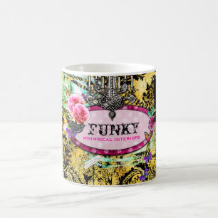 GC Whimsical Vintage Rosa Biene Kaffeetasse