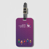 GCC 10-Jahr-Sonderausgabe Gepäcktag Gepäckanhänger (Vorderseite Vertikal)