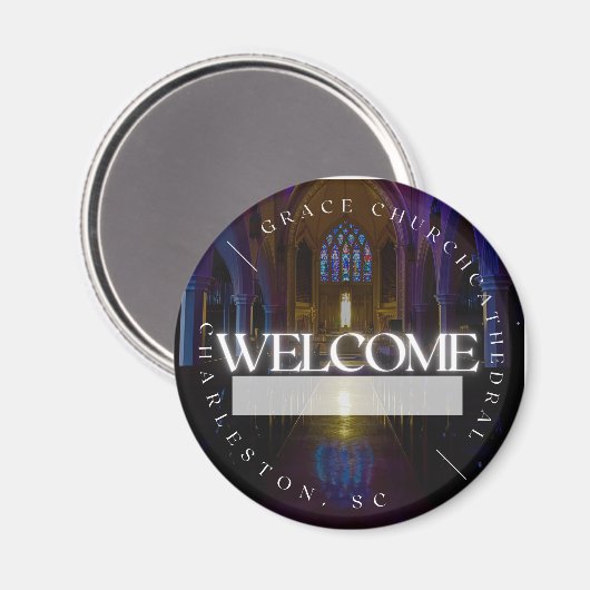 GCC-Botschafter, Magnetic Back Button Magnet (Vorderseite/Rückseite)