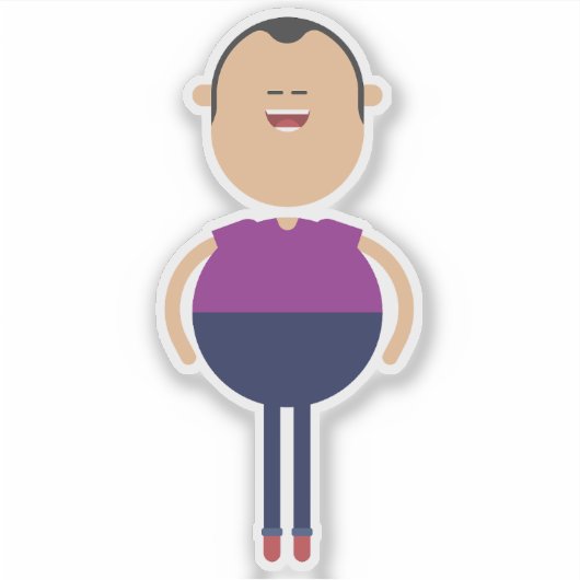 GCC-Zeichenaufkleber Aufkleber (Vorderseite)