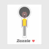 GCC-Zeichenaufkleber - Frankie Aufkleber (Blatt)