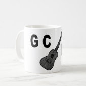 GCEA (Ukulele) Kaffeetasse (Vorderseite Links)