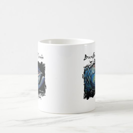 GCG Boca großer blauer Tarpon-Kopf Kaffeetasse (Mittel)
