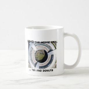 GCHQ Krapfen,… Tee und Schaumgummiringe, GCHQ da Kaffeetasse