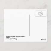 GCOM-Postkarte Postkarte (Rückseite)