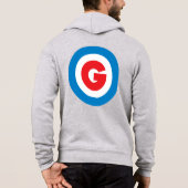 GCS Logo Zipper Hoodie (Rückseite)