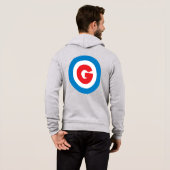 GCS Logo Zipper Hoodie (Schwarz voll)
