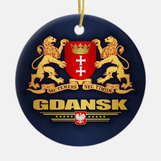 Gdansk COA Keramikornament (Vorne)